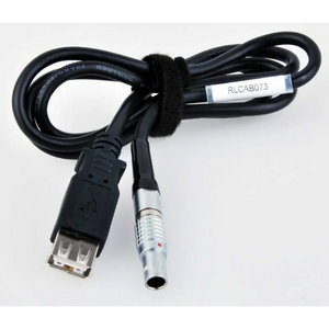 VBOX USB Data Logging Lemo 5W Plug - USB A Socket - 1m cable - Race Beat